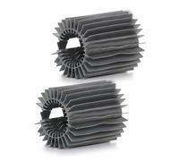 Zodiac R0638800 - deux brosses courtes en PVC pour Vortex / RV