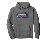 Zodiaque Aquarius Bold Graffiti Style Zodiac Sweat à Capuche