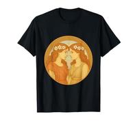 Zodiaque Art Nouveau Gémeaux T-Shirt