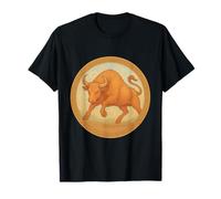 Zodiaque Art Nouveau Taureau T-Shirt
