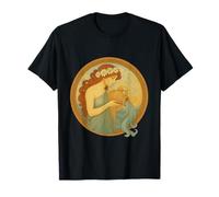 Zodiaque Art Nouveau Verseau T-Shirt