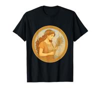 Zodiaque Art Nouveau Vierge T-Shirt