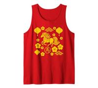 Zodiaque Chinois Année du Cheval Feu Cheval Lunaire Nouvel an Débardeur