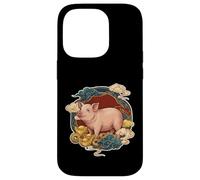 Zodiaque Chinois Cochon Chanceux Coque pour iPhone 14 Pro