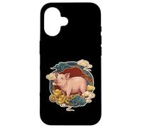 Zodiaque Chinois Cochon Chanceux Coque pour iPhone 16