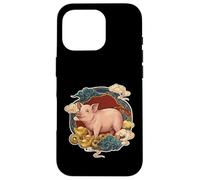 Zodiaque Chinois Cochon Chanceux Coque pour iPhone 16 Pro