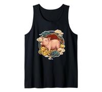 Zodiaque Chinois Cochon Chanceux Débardeur