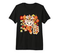 Zodiaque Lunaire Nouvel an Chinois 2027 Année du Mouton de chèvre T-Shirt Haut de Gamme