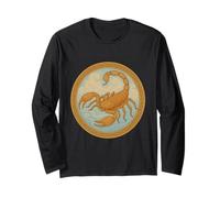 Zodiaque Scorpion Art Nouveau Manche Longue
