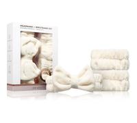Zoë Ayla Headband & Wristband Set ensemble démaquillant avec bandeau spa
