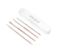 Zoë Ayla Pimple Popper Kit avec Étui de Rangement Pratique Rose 1 Unité
