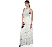 Zoe Brough (White Outfit) Silhouette en Carton Taille Mini
