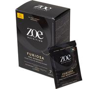 zoe Furiosa Pre-Workout, 7 x 10 g, Fruit Punch, Pack de 7