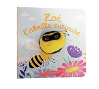 Zoé, l'abeille curieuse: Livre marionnette pour bébé - dès 3 mois