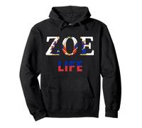 Zoe Life Drapeau Haiti Pride Parfait Cadeau de Jour Sweat à Capuche