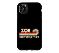 Zoe Retro 70s 80s Sunset Stripe Coque pour iPhone 11 Pro Max