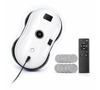 Zoefun Robot Clean Osmo Vitre, Robot De Fenêtre 5600 Pa, 3 Modes de Nettoyage Contrôlés à Distance, Surveillance Intelligente des Bords, Système De Pulvérisation Automatique