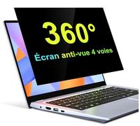 ZOEGAA 14 inch Laptop Privacy Screen Filter, for 16:10 Widescreen Monitors -Dell HP Acer Samsung Lenovo ASUS Toshiba, Removable Privacy Screen Anti-Peeping