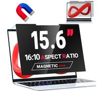 ZOEGAA Brise-vue magnétique pour ordinateur portable - 15,6" - Rapport d'aspect 16:10 - Pour Lenovo Hp Dell Acer Asus - Film de confidentialité amovible - Anti-lumière bleue - Conçu et produit