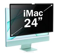 ZOEGAA iMac Filtre de confidentialité 61 cm pour iMac 24" 2021 Puce M1 - Écran de confidentialité Amovible de 24" et Protecteur d'écran Anti-lumière Bleue Anti-reflet