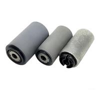 Zoegneer ADF Lot de 3 rouleaux d'alimentation de documents pour imprimantes DC C2200 C3300 C3305 7435 4400 4300 4500 7428 450i 550i C360 C250 PVC de haute qualité Installation facile