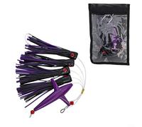 Zoegneer Appât de pêche en mer 210 g pour pêche à la traîne à la traîne pour calmar, thon, marguerite, chaîne pour la pêche au gros gibier gréé (C5)