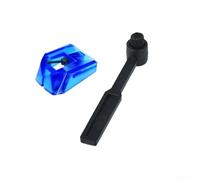 Zoegneer AT-VMN95E Aiguille de rechange elliptique pour tourne-disque Audio-Technica série AT-VM95 et AT-XP5 pour AT-LP120XUSB et AT-LP1240-USB Transparent (avec brosse)