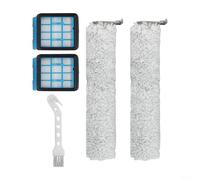 Zoegneer Brosse rouleau remplaçable et kit de filtre pour aspirateur humide et sec pour Bissell pour CrossWave pour OmniForce 3912N 4046 Accessoires lavables et réutilisables