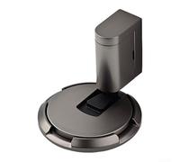 Zoegneer Butée de porte réglable en alliage de zinc avec mécanisme à pousser pour verrouiller et mécanisme à cinq couches de revêtement pour une résistance adaptée aux espaces de porte jusqu'à 3,5 cm