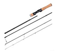 Zoegneer Canne à pêche légère en carbone convertible pour différentes techniques de pêche 156-180 cm (droite)