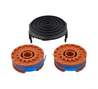 Zoegneer Capuchon de fil de débroussailleuse pour GGT600A1 GGT450A1 GGT350A - Boîtier en ABS robuste avec 2 bobines de recharge de fil de 1,6 mm d'épaisseur, 8,3 m de long