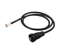 Zoegneer Connecteur mâle E16 étanche IP67 à clipser pour coupleur de commutateur réseau CAT5E CAT6A Compatible PCB Montable Automation industrielle Affichage LED Équipement de communication extérieur