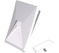 Zoegneer Coque de protection en silicone pour Starlink - Coque antidérapante et antichoc avec prise en main texturée pour voyage, camping, randonnée, utilisation à domicile, noir (blanc)
