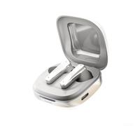 Zoegneer Écouteurs intra-auriculaires sans fil avec suppression du bruit, son HiFi, ergonomique, confortable, design étanche, autonomie prolongée, contrôle tactile intelligent pour la musique (blanc)