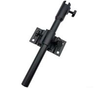 Zoegneer Ensemble d'accessoires de boîte de pêche en alliage d'aluminium et de magnésium avec support de canne, porte-poisson et plateau d'appât, design réglable résistant à la rouille pour la pêche à