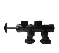 Zoegneer Ensemble de vanne coulissante SP0410X502S pour systèmes Hayward DE - Design multiport alternatif Push Pull (fixe) 5,1 cm