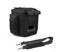 Zoegneer Étui de transport portable pour enceinte JBL PartyboxEncore Essential - Sac de voyage en nylon 600D avec compartiment pour microphone - Organiseur de rangement résistant aux chocs - 26,5 x