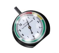 Zoegneer Jauge de profondeur de pneu en acier inoxydable avec code couleur - Outil de mesure pour voiture, camion, moto - Mesure de l'usure des pneus - Contrôle de sécurité du véhicule - Facile à