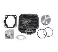 Zoegneer Kit d'assemblage cylindre et piston 40 mm pour tronçonneuses MS200 MS200T remplace 1129 020 1202 avec joints et kit de réparation complet pour une puissance et une efficacité accrues en