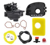 Zoegneer Kit de carburateur pour moteurs 595656 591979 591160 799583 593261 590556 avec filtre à air et valve d'arrêt de carburant, colliers de serrage pour 3
