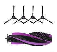 Zoegneer Kit de rechange pour aspirateur robot JONR Pro - Brosse principale et brosses latérales - En nylon et plastique - Facile à installer - Adapté aux animaux domestiques et aux enfants