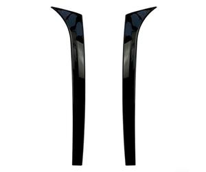 Zoegneer Kit de spoiler latéral arrière en ABS noir pour Mercedes W204 S204 Wagon 2007 à 2014 Installation facile Remplacement direct Style extérieur sportif Mise à niveau S