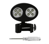 Zoegneer Lampe de barbecue LED résistante à la chaleur avec 10 LED super lumineuses pour une longévité assurée