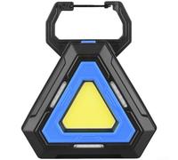 Zoegneer Lampe de travail magnétique 1000 lumens 2500 mAh USB C rechargeable IP65 étanche lanterne portable avec crochet et trépied pour réparation de voiture, camping, garage (B)