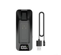 Zoegneer Levier de vitesse magnétique chargeur de batterie pour vélo SRAM Red ETap/RRSKIT avec affichage et support multi-batteries ABS noir 8 x 3 x 3 cm