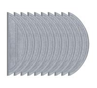 Zoegneer Lot de 10 chiffons de rechange en microfibre pour aspirateur Roborock Q10 S5 Q10 S5+ Q10 VF Q10 VF+ Q10 V Q10 V10 V+