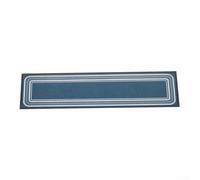 Zoegneer Lot de 10 marchettes d'escalier lavables à presser pour marches en bois avec envers antidérapant en TPE - En polyester - 75 x 20 cm - Gris café, bleu marine, noir (bleu)
