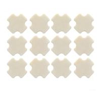 Zoegneer Lot de 12 éponges de nettoyage de piscine robotiques en coton pour piscine sans fil PoolMr pour Ray, capture efficace des débris et personnalisée pour le nettoyage de la piscine