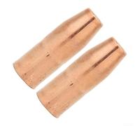 Zoegneer Lot de 2 buses de soudage MIG 169-724 - Embout encastré de 1,27 cm pour tasses à gaz M25 M40 - En cuivre résistant à la chaleur - Accessoires consommables (5 pièces)