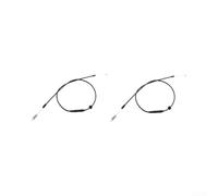 Zoegneer Lot de 2 câbles d'entraînement d'embrayage pour tondeuse à gazon Mountfield SP53H S461RPD SP533 SP533ES 1365 mm Pièce de rechange pour pièce 3810300510 Easy Install Drive C